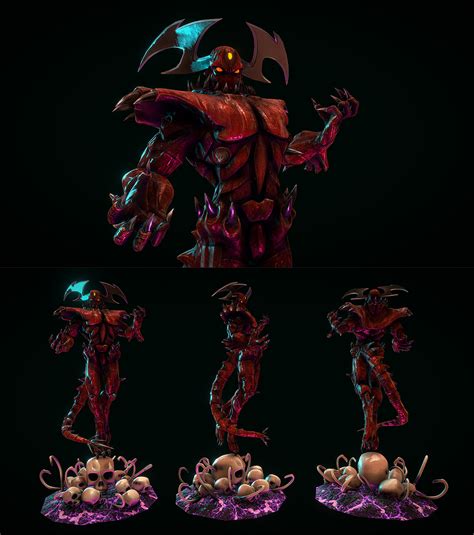 Demon Lord 3D Model By Magnaomega Hentai Foundry