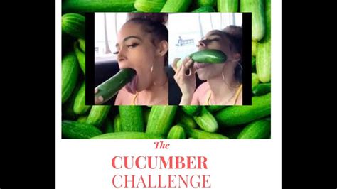 Cucumber Challenge These Cucumbers Will Testify Against You Youtube