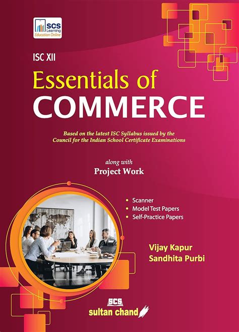 Essentials Of Commerce Textbook For Isc Class 12 2023 24 Examination Books