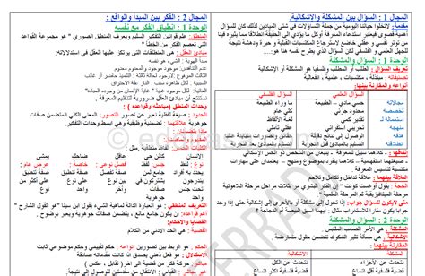 ملخص جميع دروس الفلسفة للتحضير للبكالوريا موقع الدراسة الجزائري