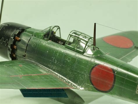 Yahooオークション 完成品 148 タミヤ 零式艦上戦闘機52型 A6m5ラ