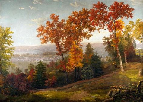 "Autumn on the Hudson River" John Frederick Kensett - Artwork on USEUM