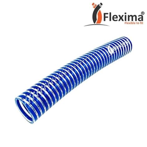 Pvc Medium Duty Trans Blue Blue Suction Hose Pipe