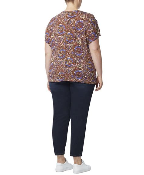 Jones New York Plus Size Printed Top Macys