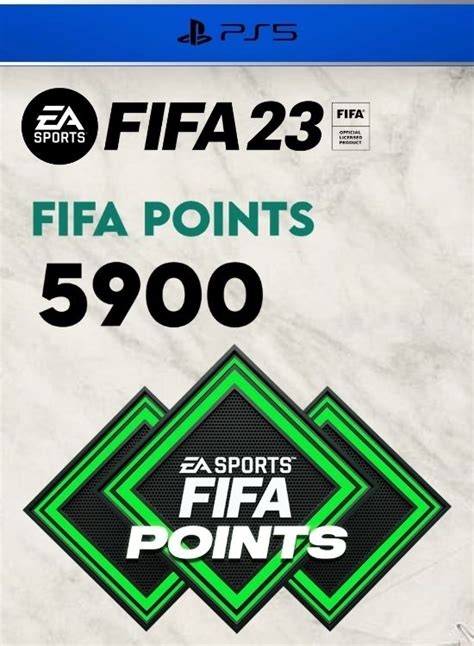 EA SPORTS FUT 23 5900 FIFA Points PS4 e PS5 Código Digital CardLândia