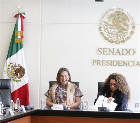 Intervenciones De La Senadora X Chitl G Lvez Ruiz En La Reuni N De La