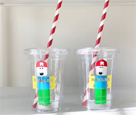 Roblox Party Supplies Roblox Party Favors Cups Roblox | Etsy