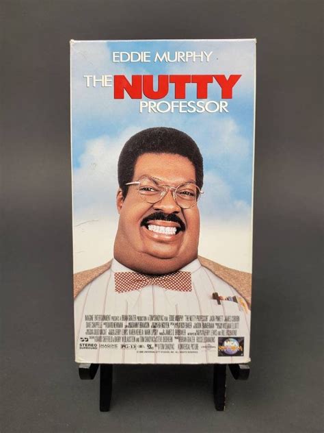 1996 the Nutty Professor Eddie Murphy VHS Tape VCR Movie ISBN 9689 ...