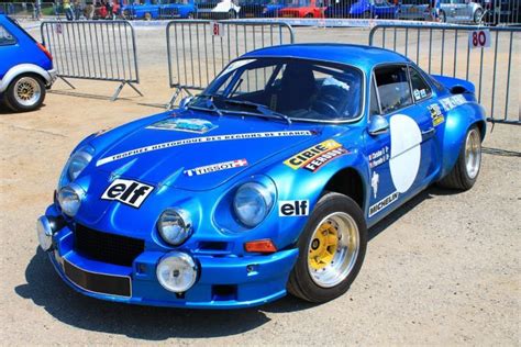 A Alpine Classic Renault Berlinette Cars Rallycars French Coupe