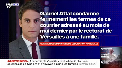 Plainte pour attouchements sur une élève Gabriel Attal condamne