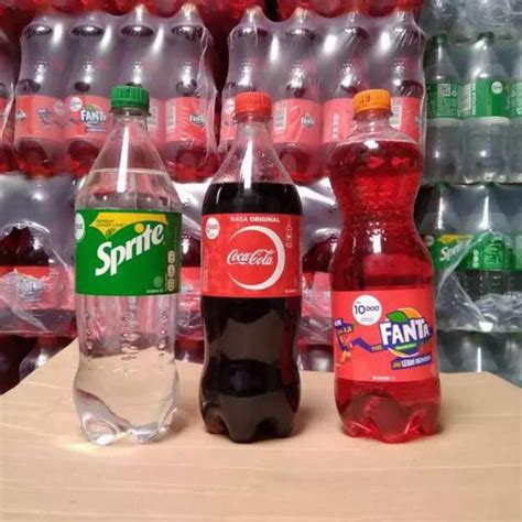 Jual COD COCA COLA FANTA SPRITE 1 LITER PER KRAT ISI 12 FANTA