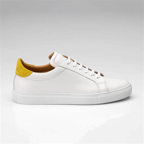 footwear with distinctive yellow 2