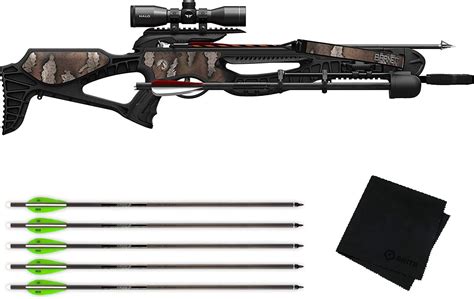 Barnett Wildcat Camo Recurve Crossbow Hunting Package With 4x32mm Multi Reticle