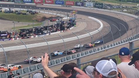 Iowa Speedway Hy Vee Perks Start From The Grandstands Youtube