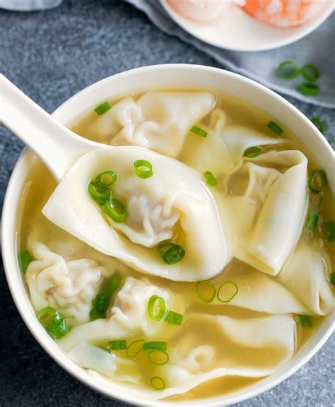 Homemade Wonton Soup With Video Step By Step Kirbies Cravings