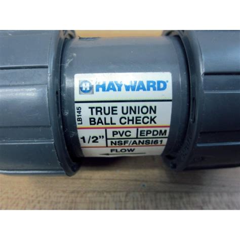 Hayward Tc St True Union Ball Check Valve Lb New No Box