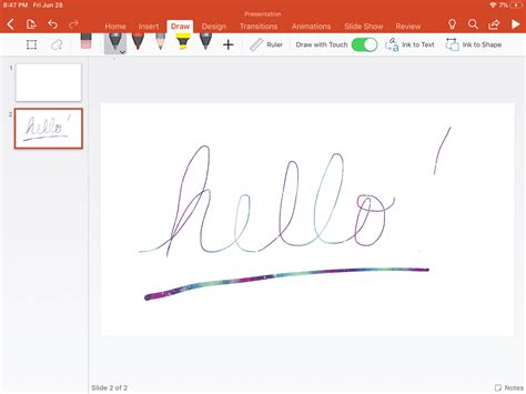 How to Draw in Powerpoint