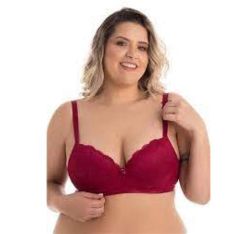 Bwana Ref Sutia Plus Size Rendado Cinta Dupla Lingerie Vendas