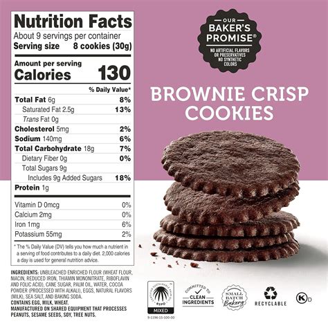 Deweys Bakery Brownie Crisp Moravian Cookie Thins 6 Boxes Baked In Small Batches With Simple