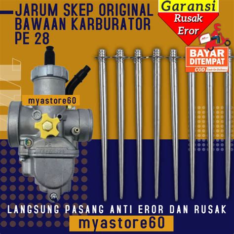 Jarum Skep Sekep Karburator Karbu Karbulator Carbu Carburator Pe