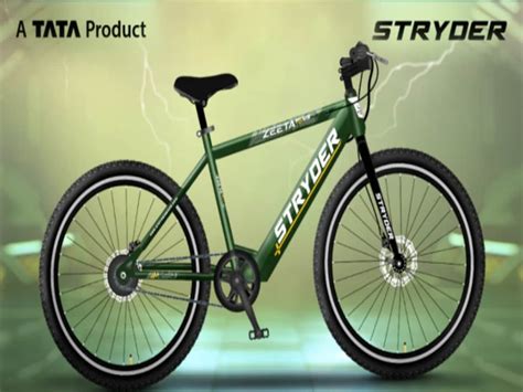 Stryder Expands Electric Bike Range With Zeeta Max Tata की नई