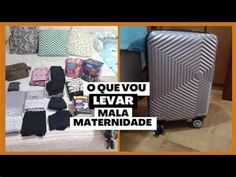 Montei Minha Mala Maternidade Youtube