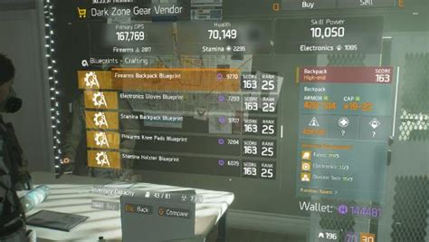 Standard Holster Armor Item The Division Field Guide