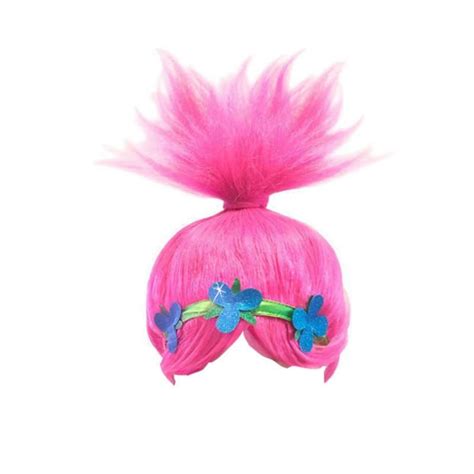 Trolls Hair Cos Girl Wig 008# Handmade Hair Accessories Kids Hair ...