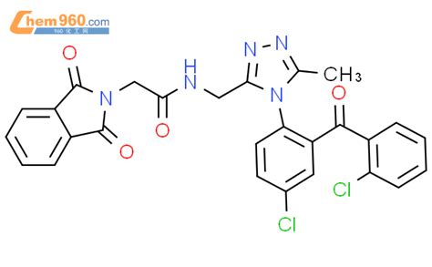 H Isoindole Acetamide N Chloro Chlorobenzoyl