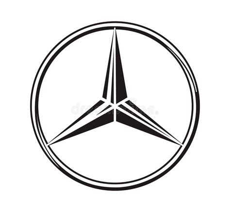 Mercedes Benz Logo Stock Illustrations 163 Mercedes Benz Logo Stock