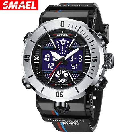 Smael 8051 Trendy Men S Outdoor Sports Multifunctional Waterproof Alarm