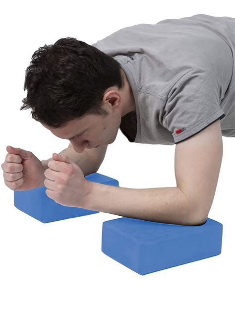 Mind Reader Yoga Block Set Of 2 High Density Eva Foam Blocks Non Slip