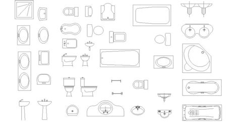 Dynamic Sanitary And Bathroom Blocks Cad Drawing Details Dwg File Artofit