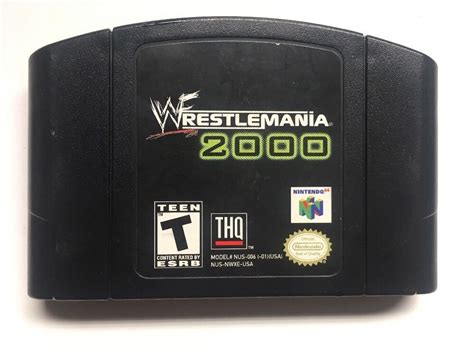 WWF Wrestlemania 2000 N64 Game