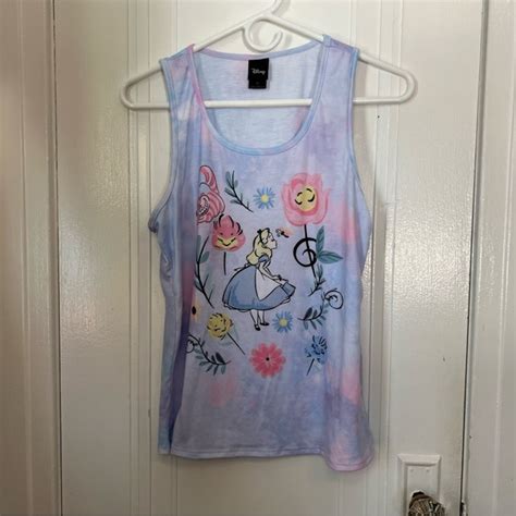 Hot Topic Tops Disney Hot Topic Alice In Wonderland Tank Top Poshmark