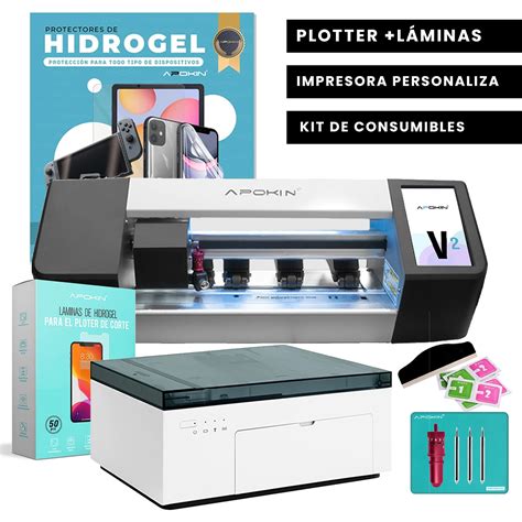 Plotter Hidrogel Impresora Personalizacion Laminas Hd