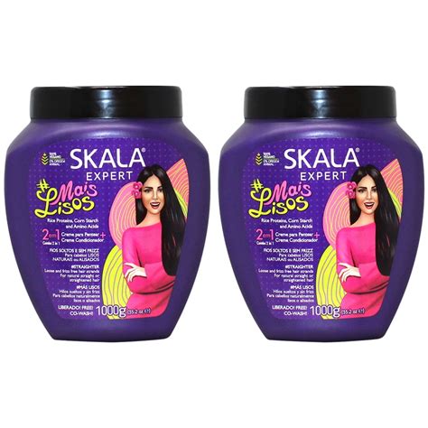 SKALA EXPERT MAIS LISOS STRAIGHT HAIR TRETATMENT CREAM 1KG Purple 35