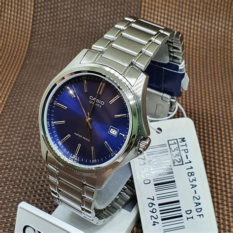 Casio Enticer Blue Dial Cheap Sale Bellvalefarms