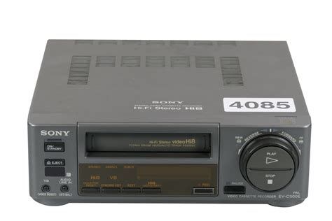 Sony Ev C E Hi Video Recorder Player Vcrshop