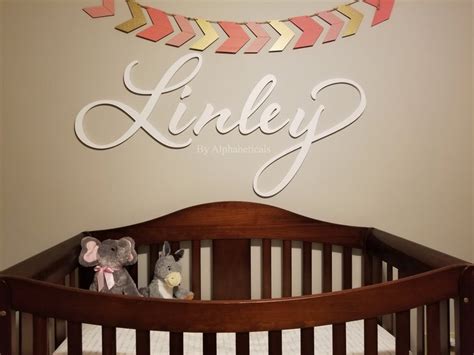 Wooden Baby Name Sign Girl Boy Wooden Letters for Nursery Wall - Etsy