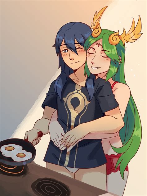 Lucina And Palutena Super Smash Bros Drawn By Frogbians Danbooru