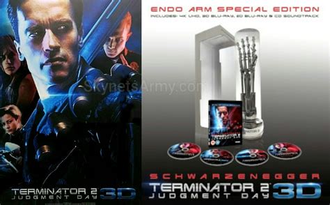 Terminator Judgment Day D Endo Arm Special Edition Ultra Hd Blu Ray