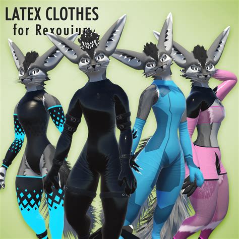 Latex Clothes For Rexouium