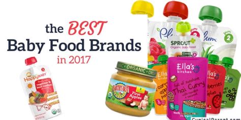 Best Baby Food Brands in 2017