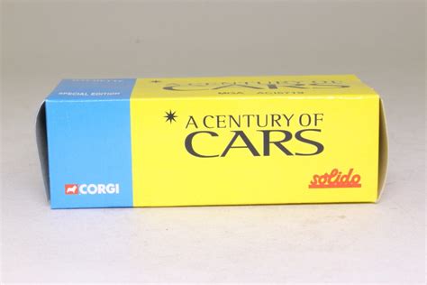 Corgi Century Of Cars Mga Roadster Open Top Iris Blue