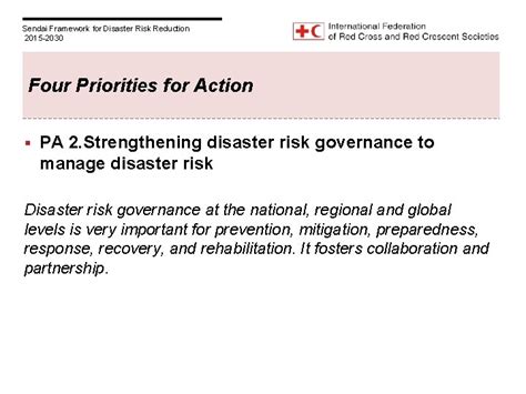 Sendai Framework For Disaster Risk Reduction 2015 2030