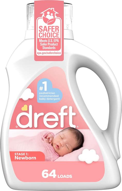 Dreft Detergente L Quido Newborn Hipoalerg Nico Para Ropa De Beb