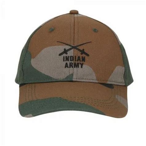 Polyester Olive Planet Indian Army Logo FS Cap Size Large At Rs 250