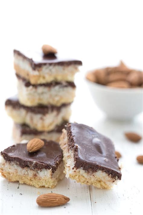 Keto Almond Joy Bars Dairy Free All Day I Dream About Food