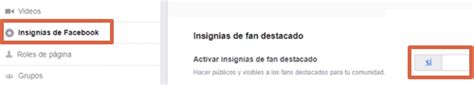 Fan Destacado en Facebook Qué es y cómo activar insignia